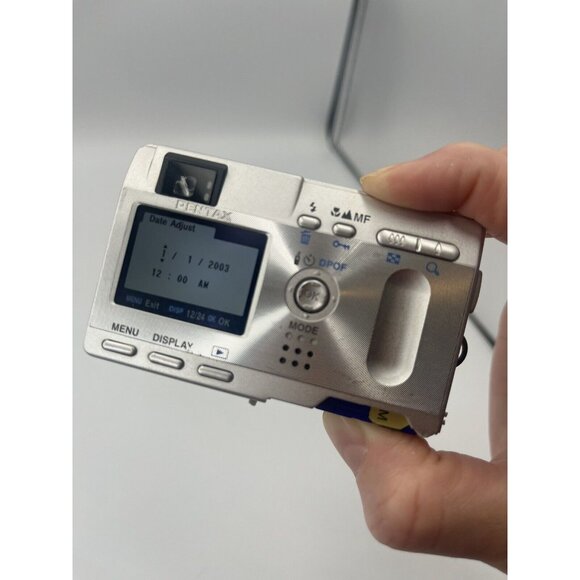 PENTAX Optio S 3.2mp Compact Digital Camera WORKS Battery/SD Card*READ* - Picture 2 of 13
